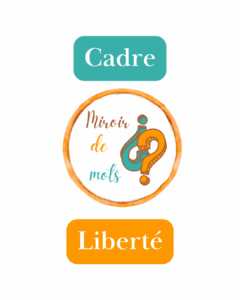 cadre et liberté Miroir des mots